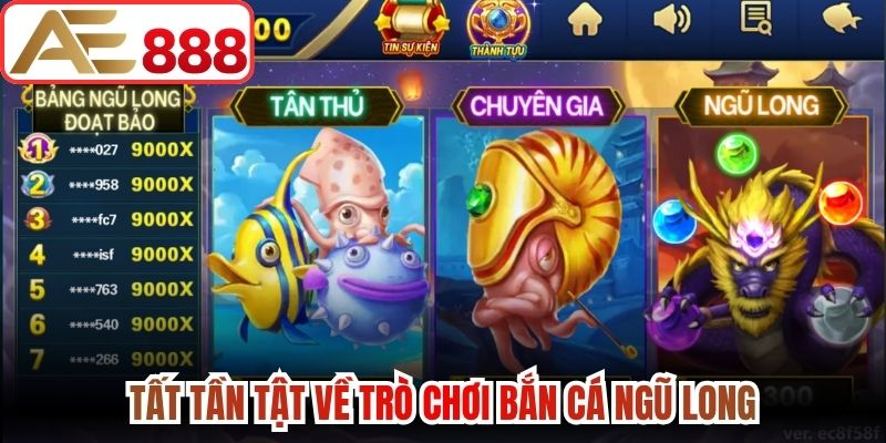 Tất tần tật về trò chơi Bắn cá ngũ long
