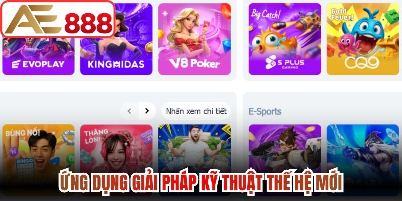 Ứng dụng giải pháp kỹ thuật thế hệ mới