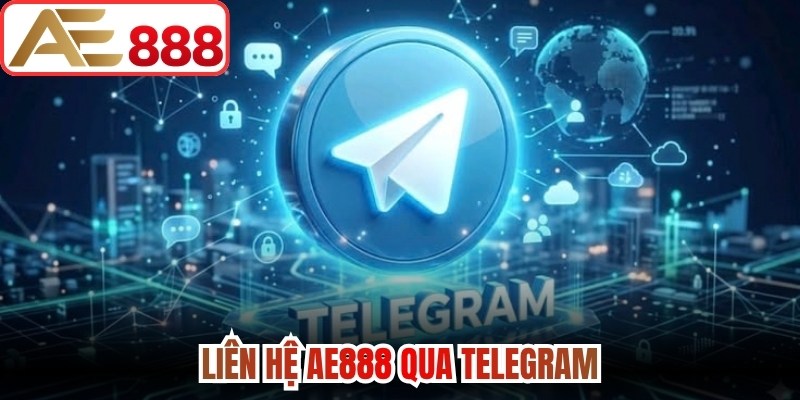 Liên hệ AE888 qua telegram